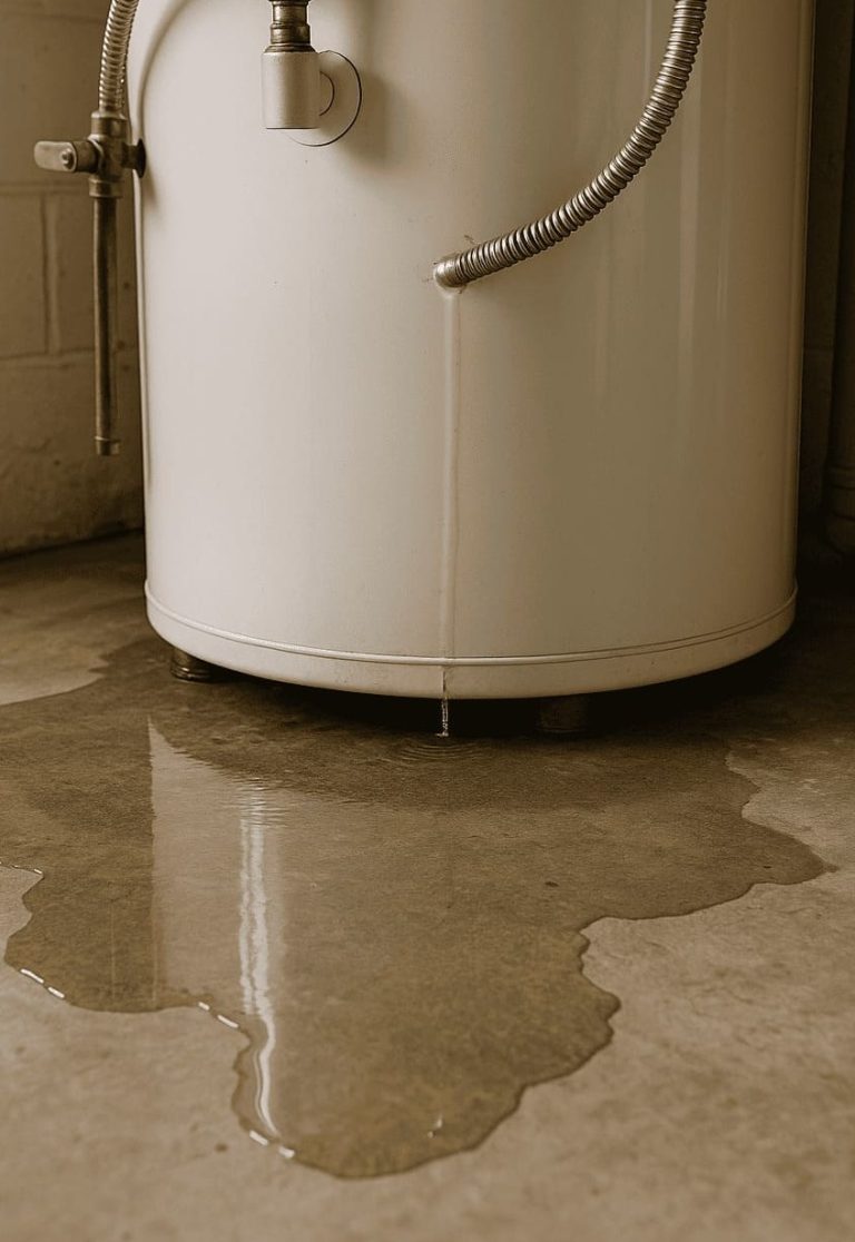Water Heater Leaking from the Bottom