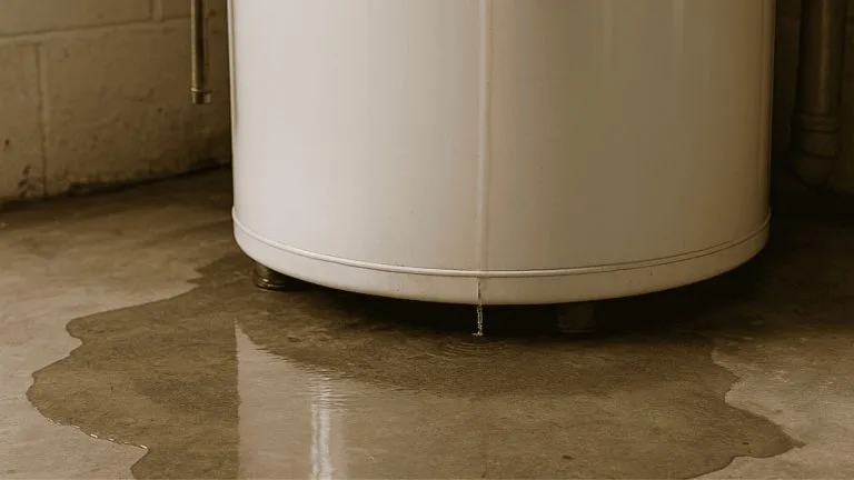 Water Heater Leaking from Bottom